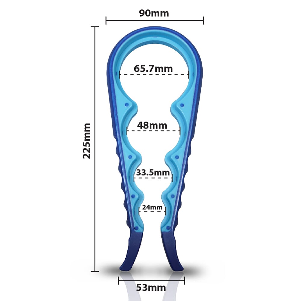 universal easygrip jar opener dimensions