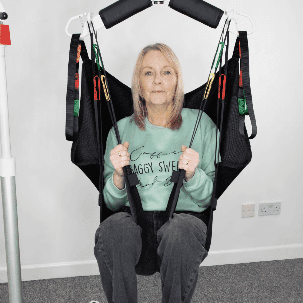 universal spacer sling in use