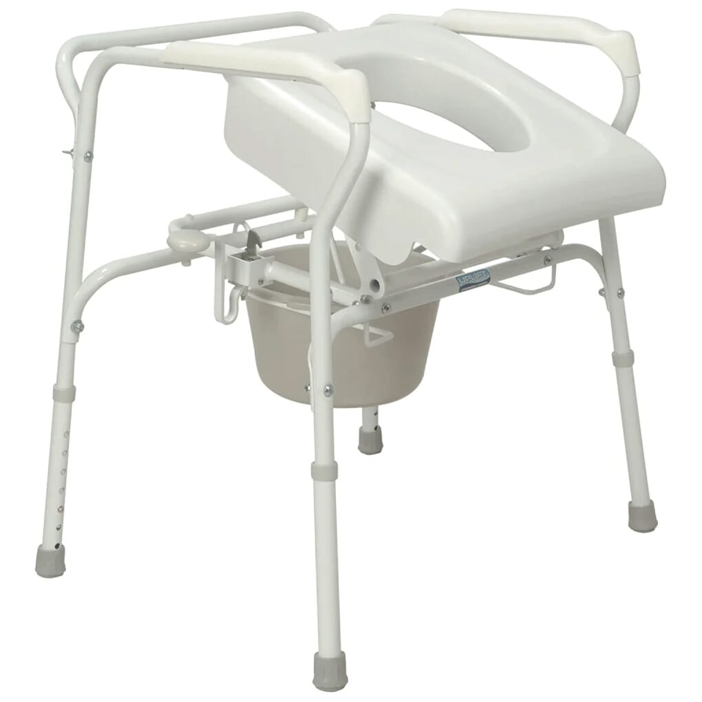 uplift commode with pan