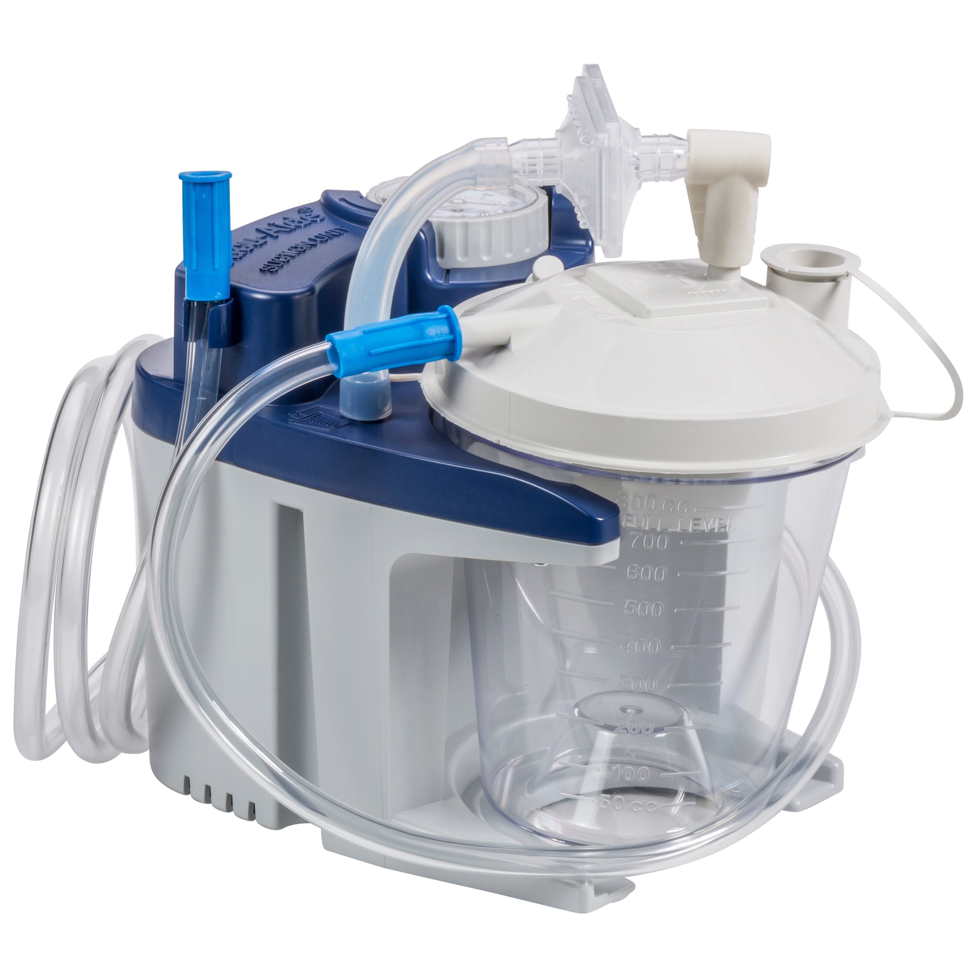 vacuaide 7325 portable suction unit from side