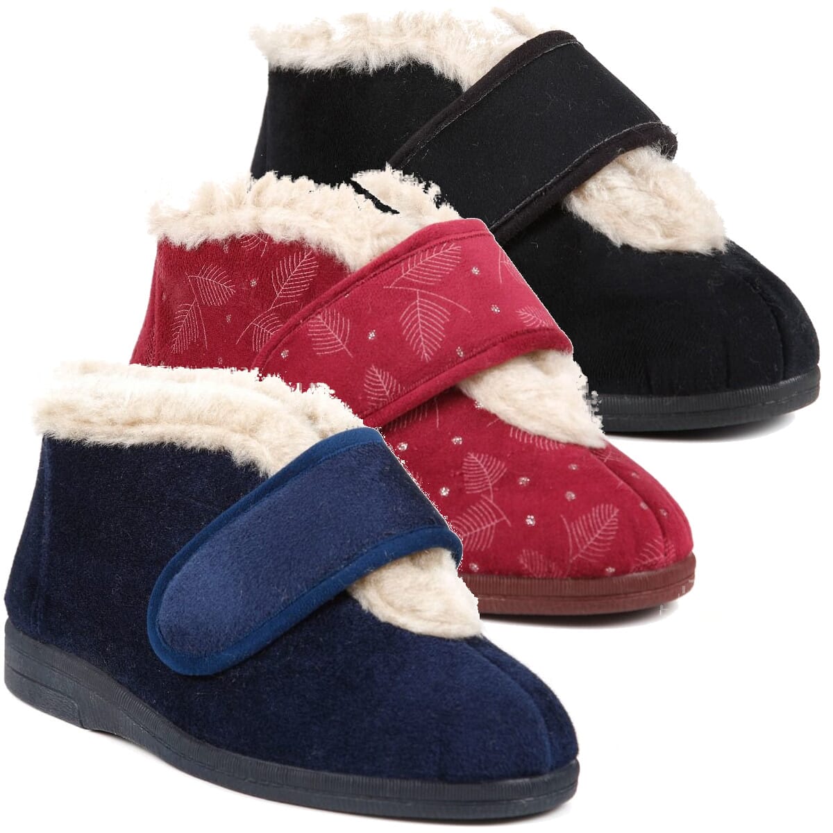 Val Ladies Extra Wide Slipper