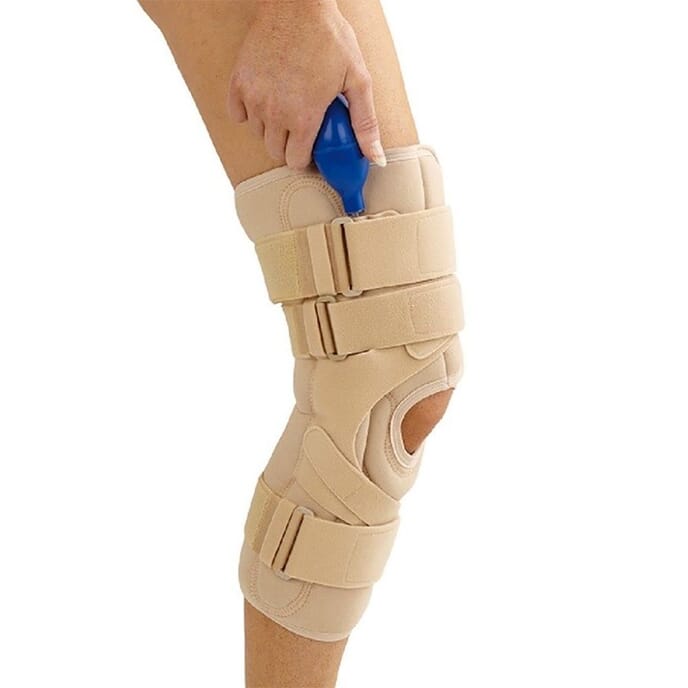 varus and valgus knee support