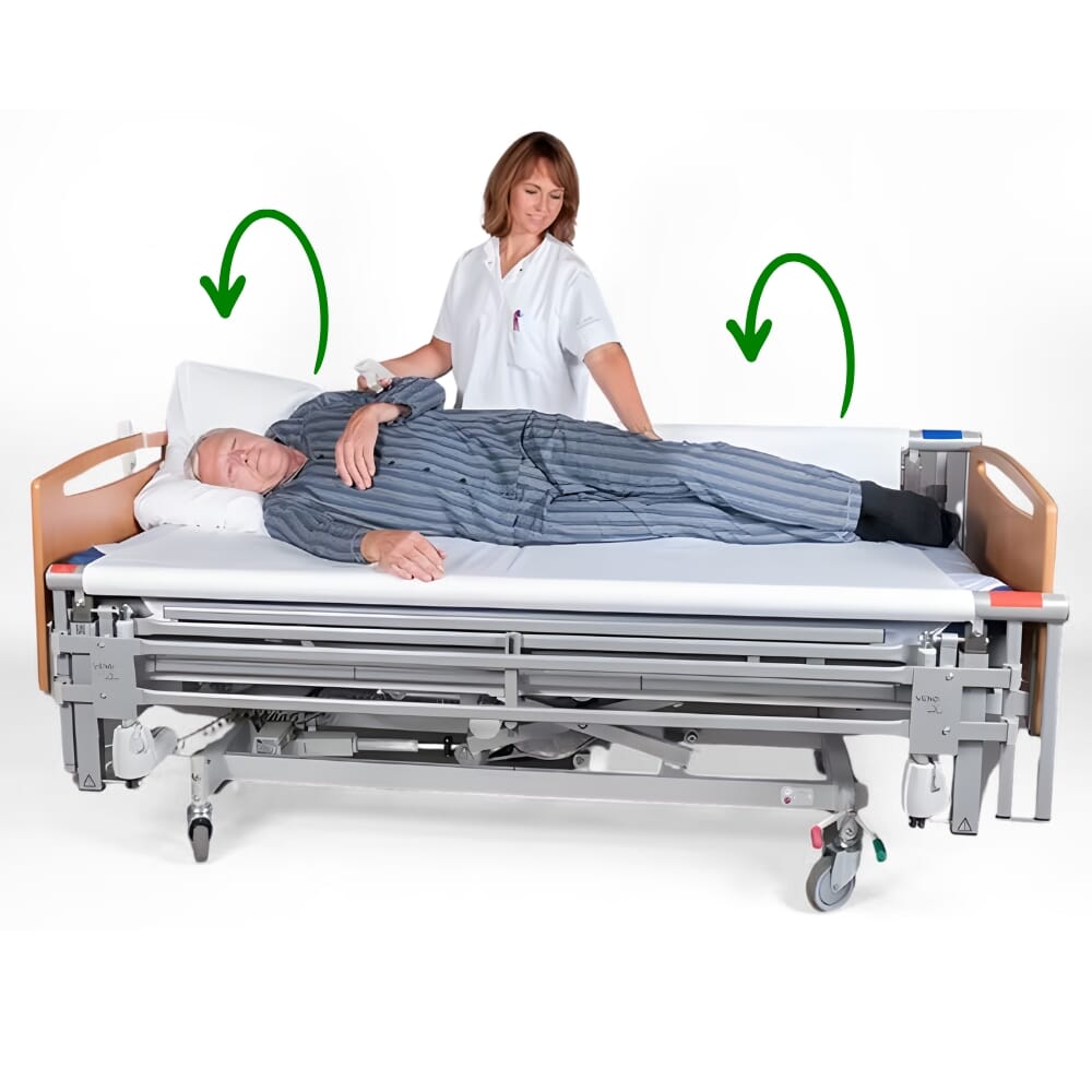 vendlet v5s patient turning system in use