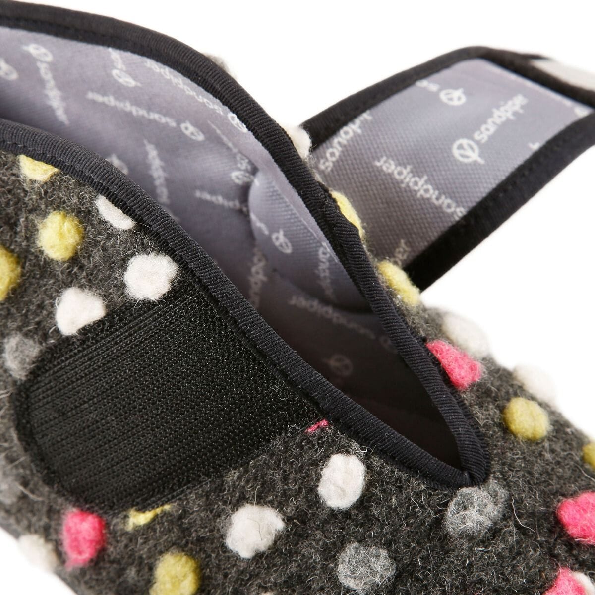 vera ladies bootie slipper open