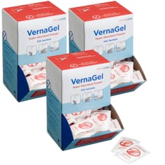 Vernagel Absorbent Powder Sachets - 100 x 7gms - 3 Boxes