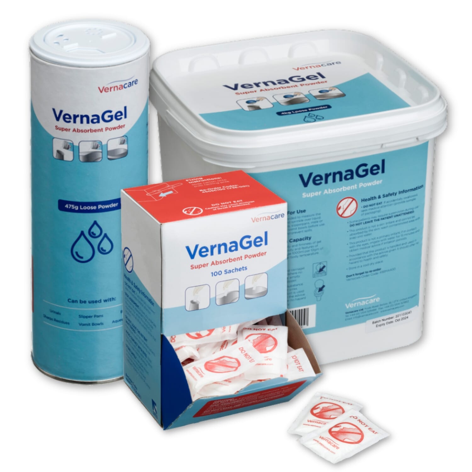 View Vernagel Super Absorbent Powder 475g Loose Powder information