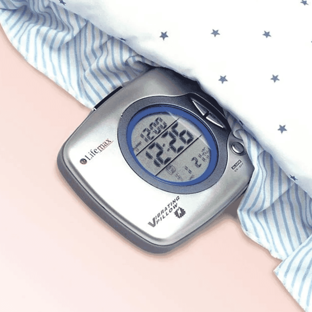 vibrating clock under pillow
