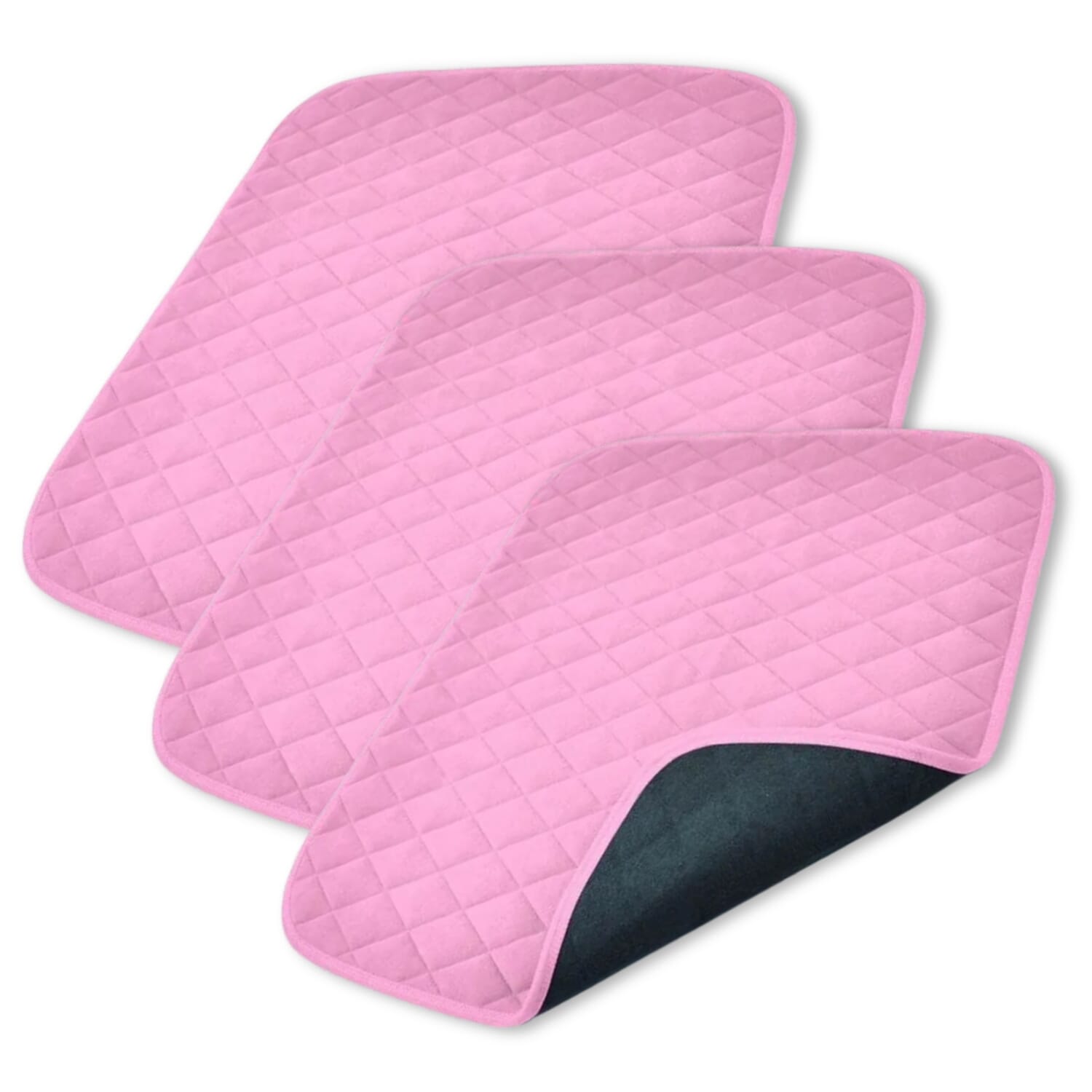 View Vida Washable Chair Pad Pink Pack of 3 information