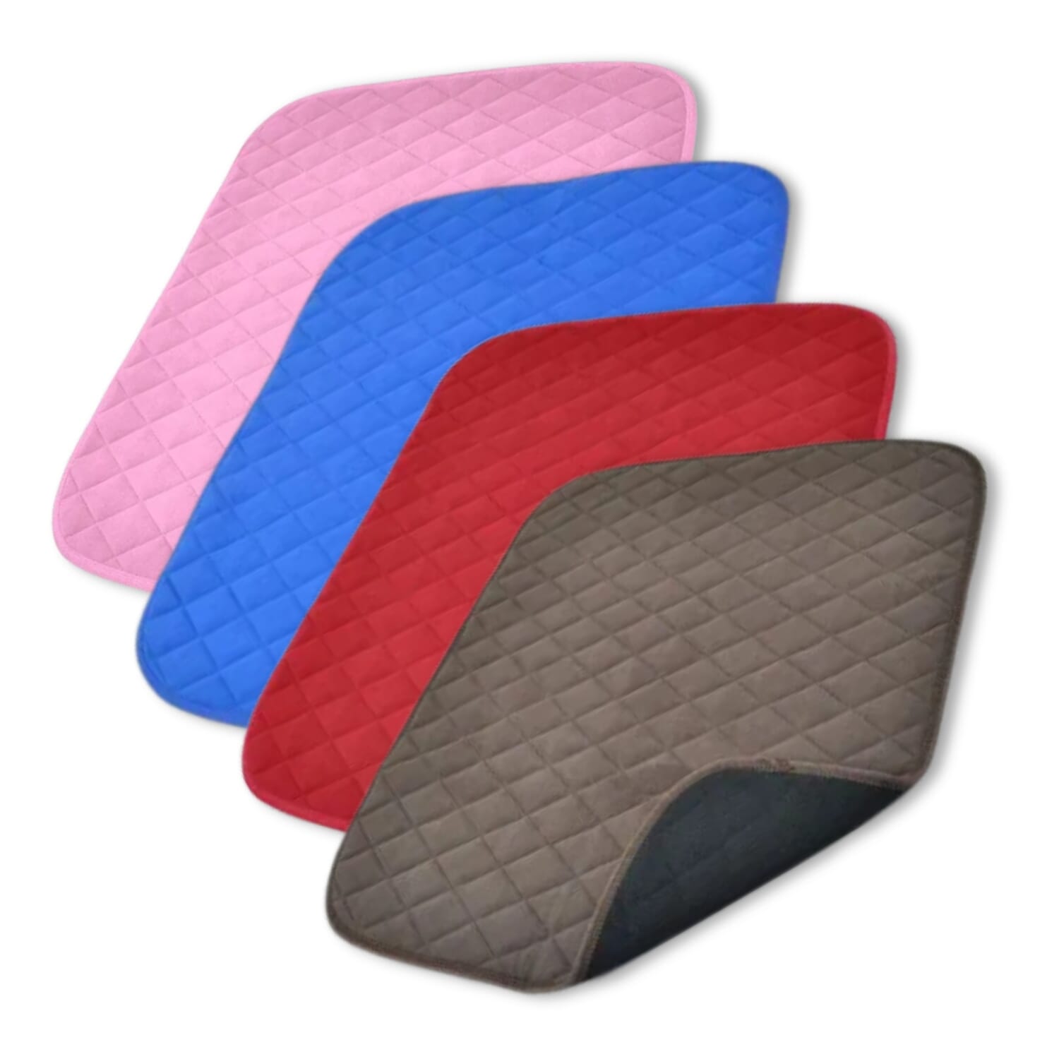 View Vida Washable Chair Pad Brown Pack of 3 information