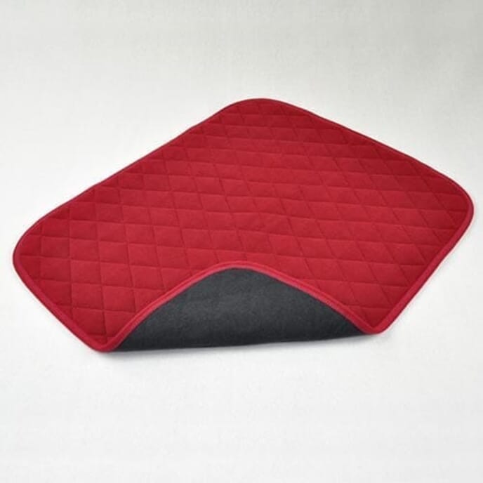 vida washable seat pad red