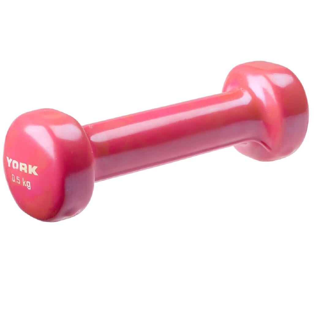 Vinyl dumbbells HMS 1X2 kg