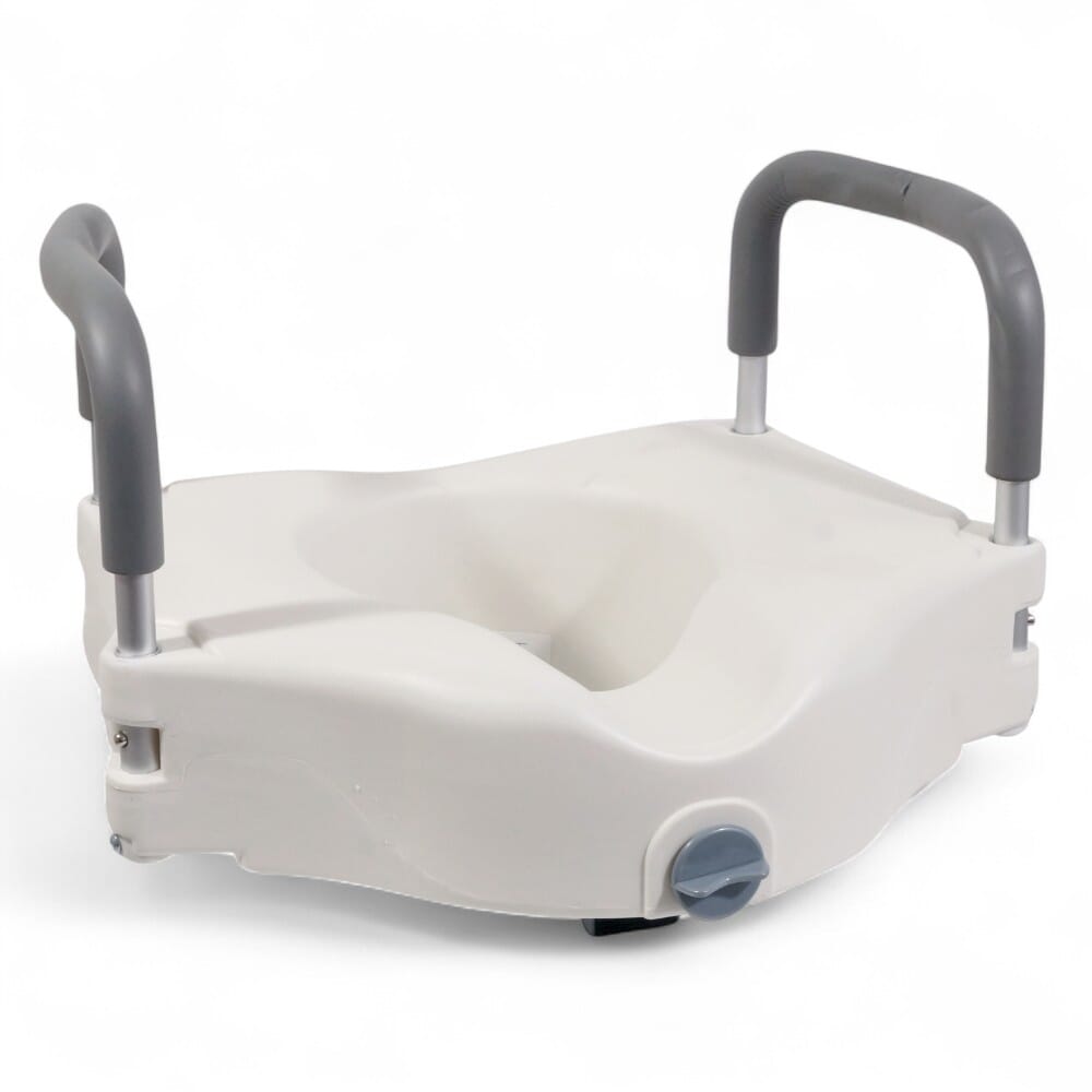 View Viscount Raised Toilet Seat with Arms information