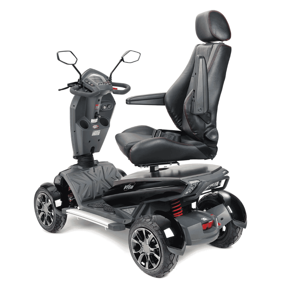 vita s mobility scooter back