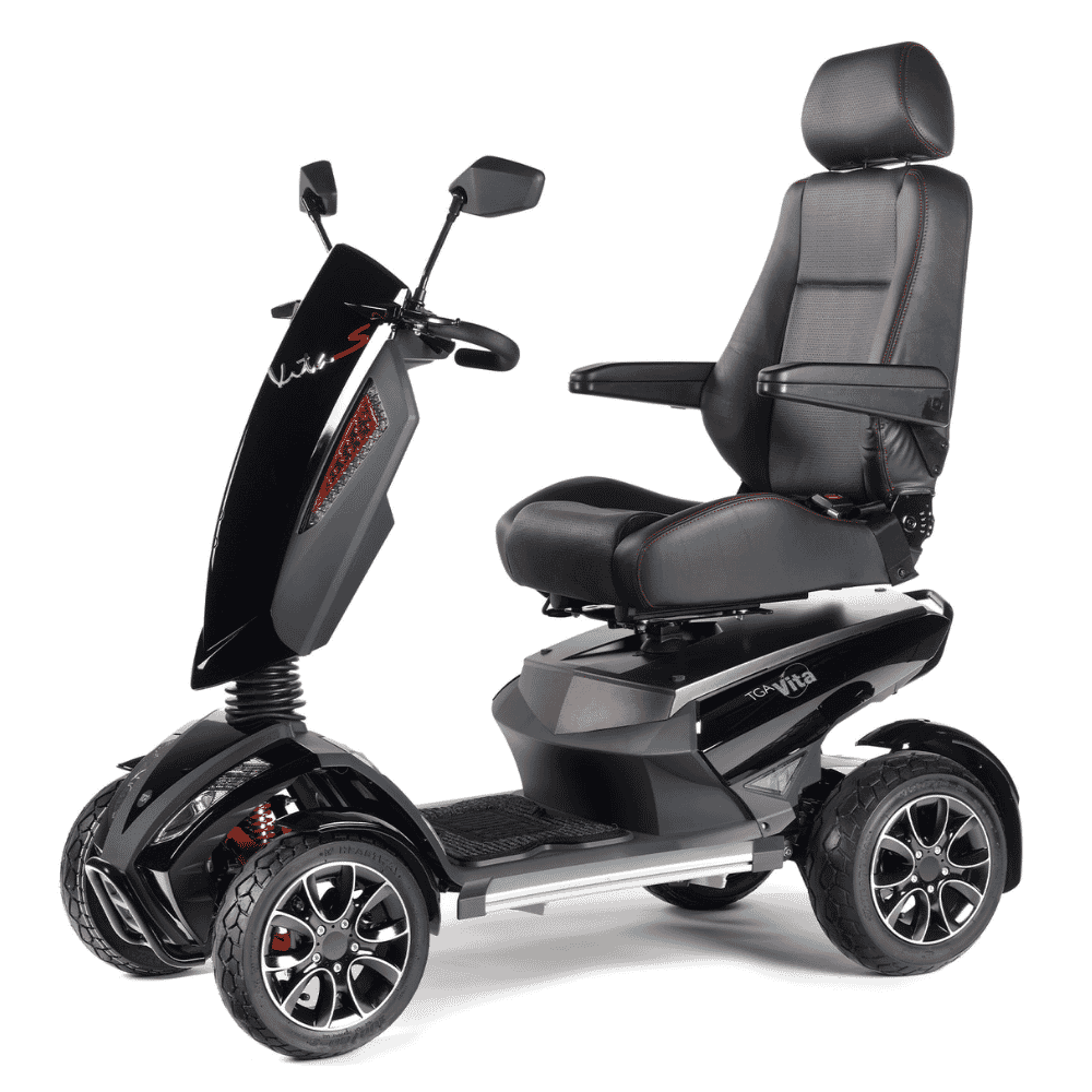 vita s mobility scooter black
