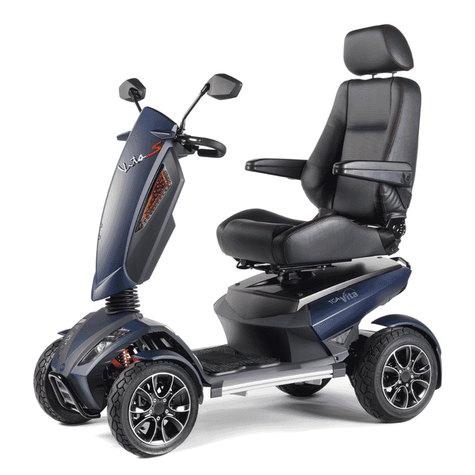 vita s mobility scooter blue