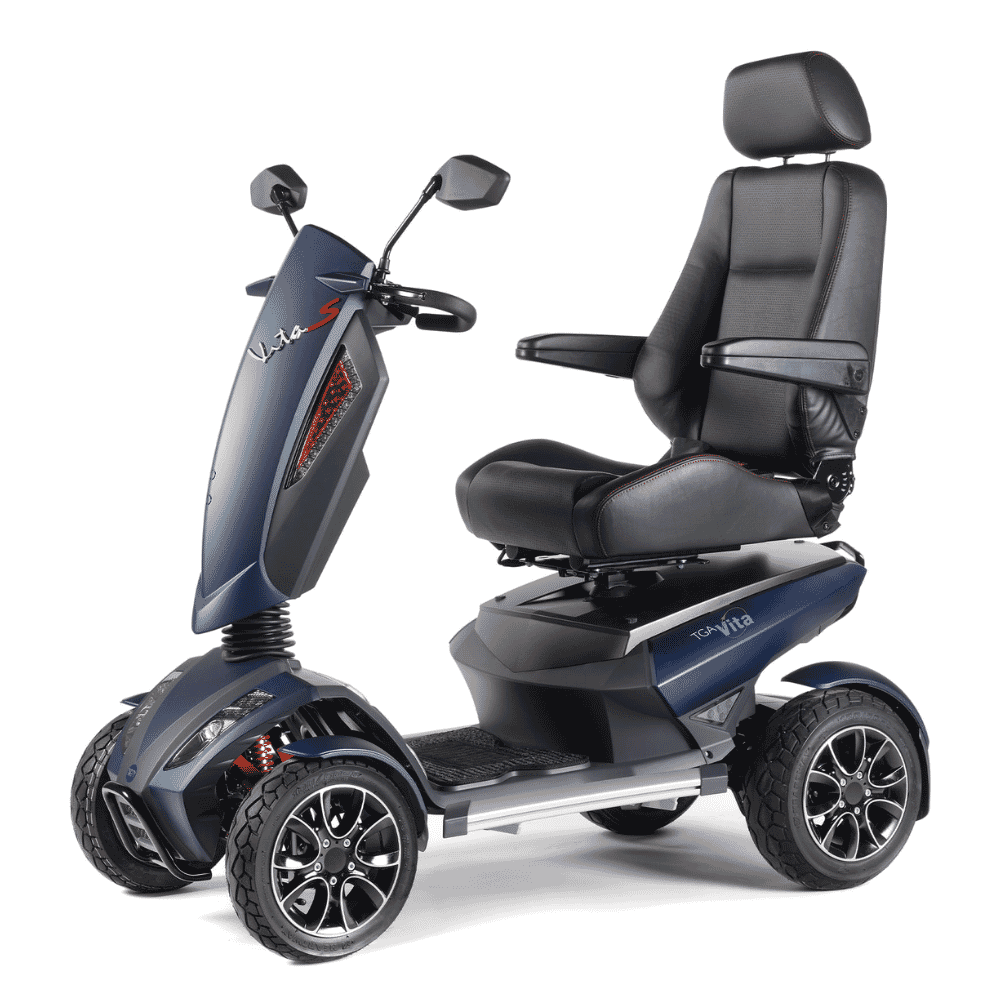 vita s mobility scooter blue