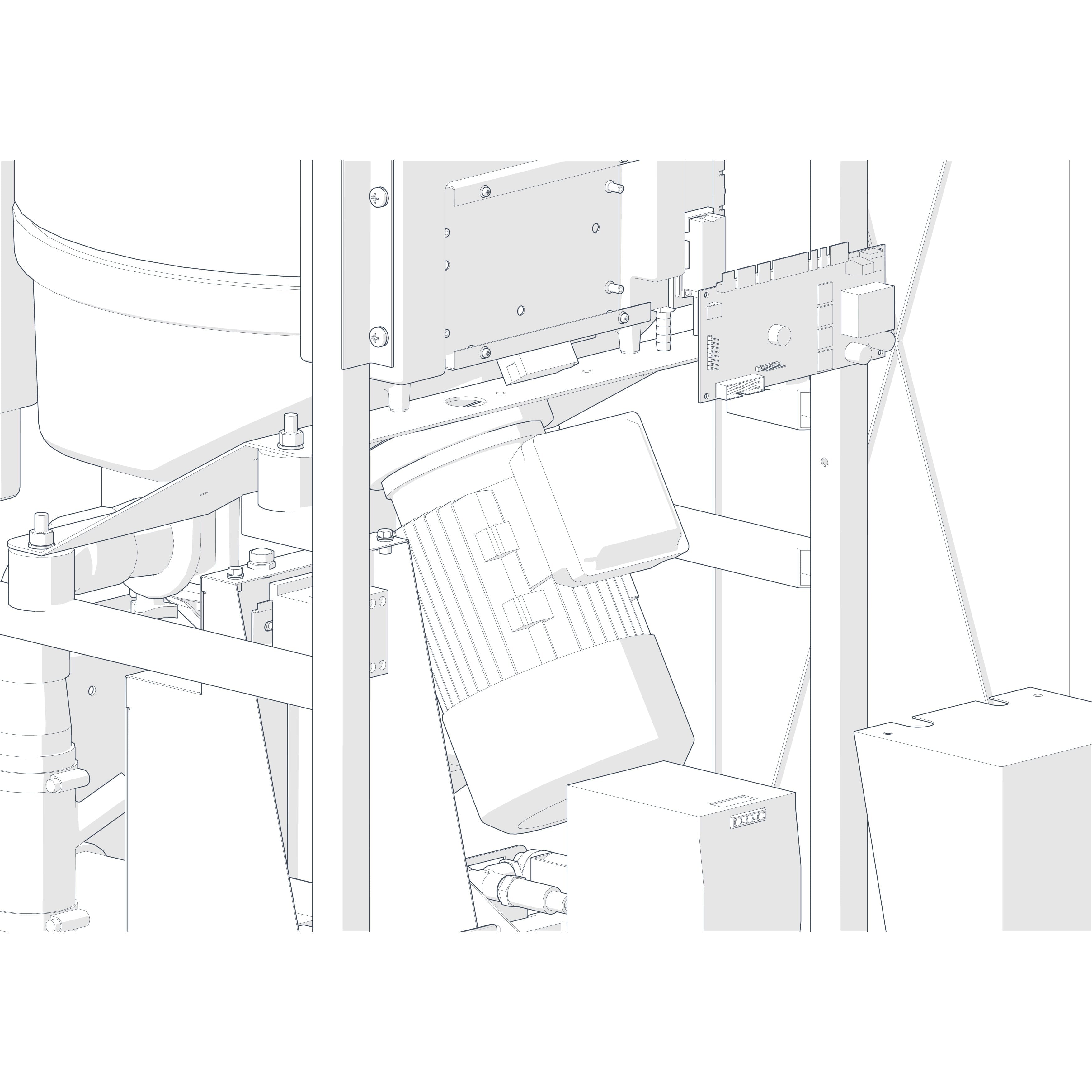 vortex air macerator close up diagram