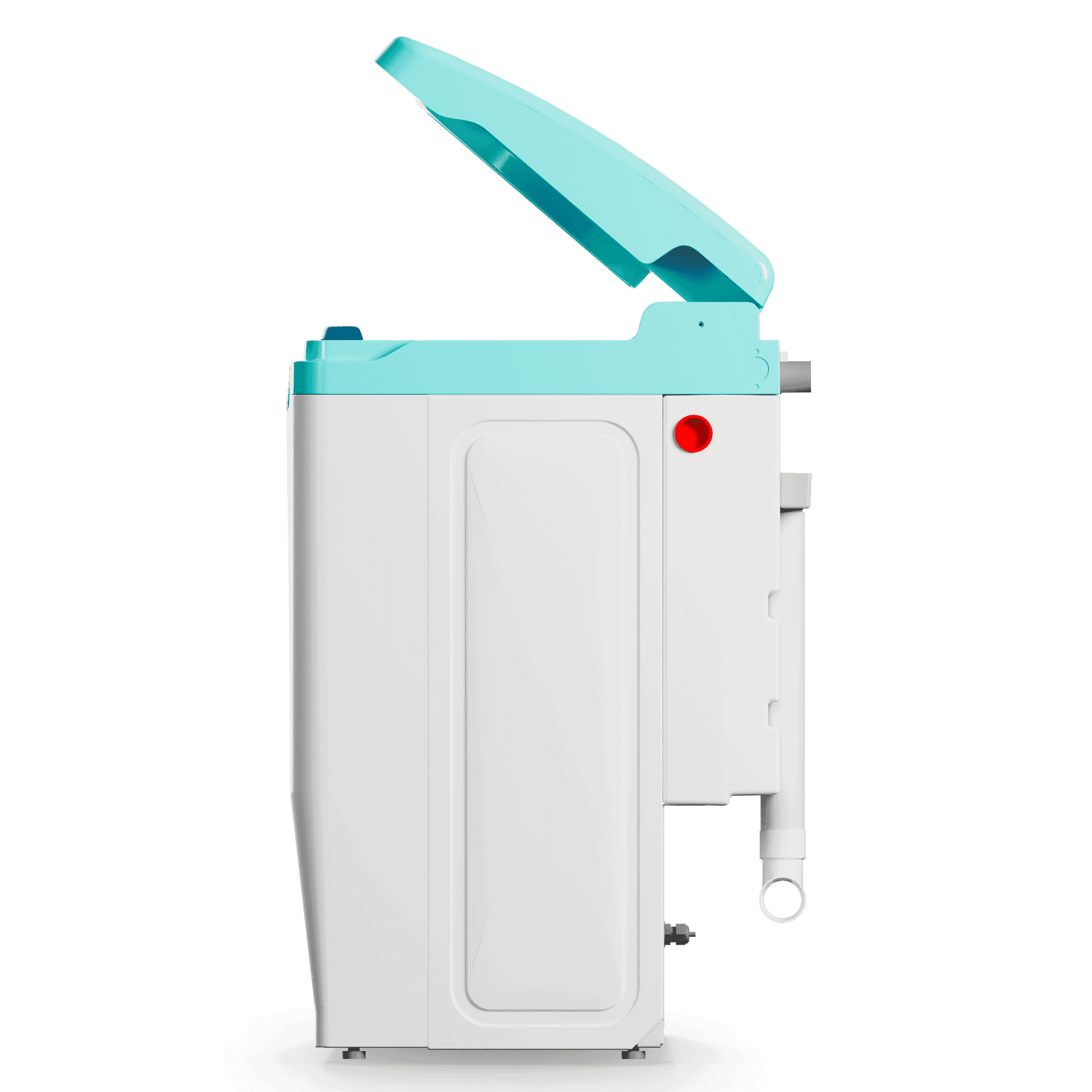 vortex air macerator viewed from left