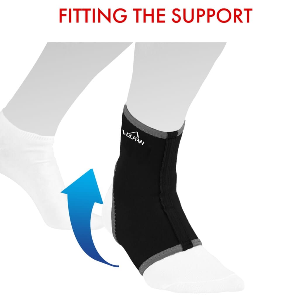 vulkan ankle support fitting guide