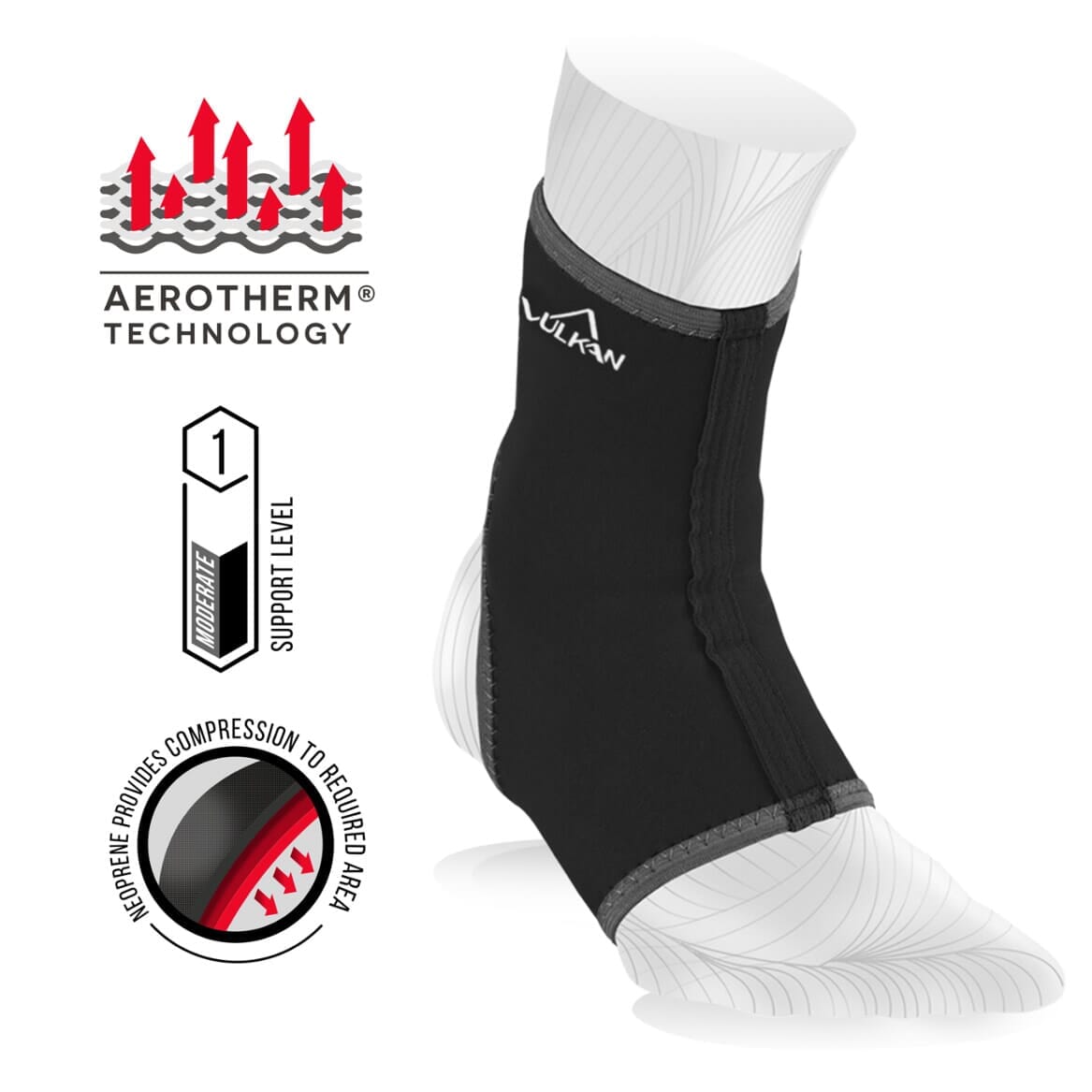 vulkan ankle support large