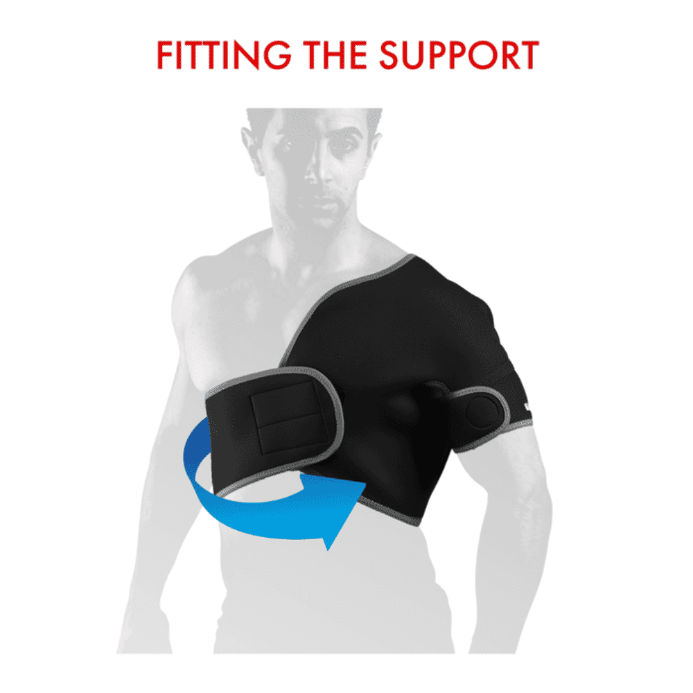 vulkan half shoulder support left how to fit