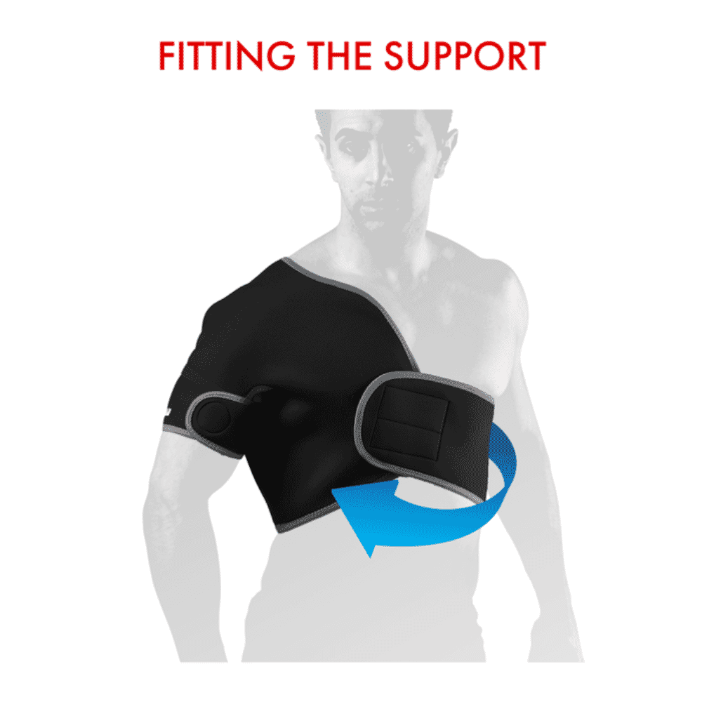 vulkan half shoulder support right how to fit