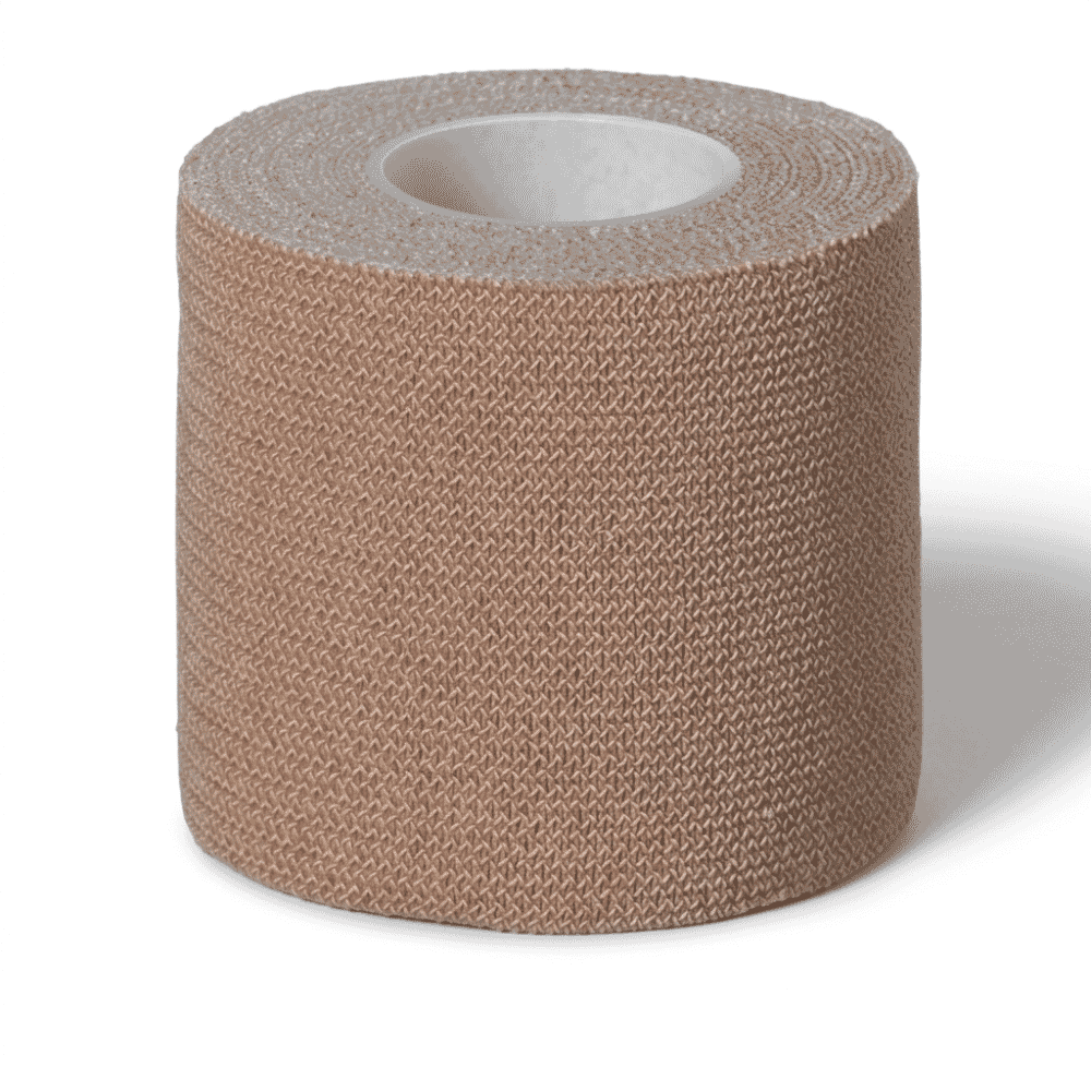 vulkan meditex elasticated adhesive bandage 5cm side
