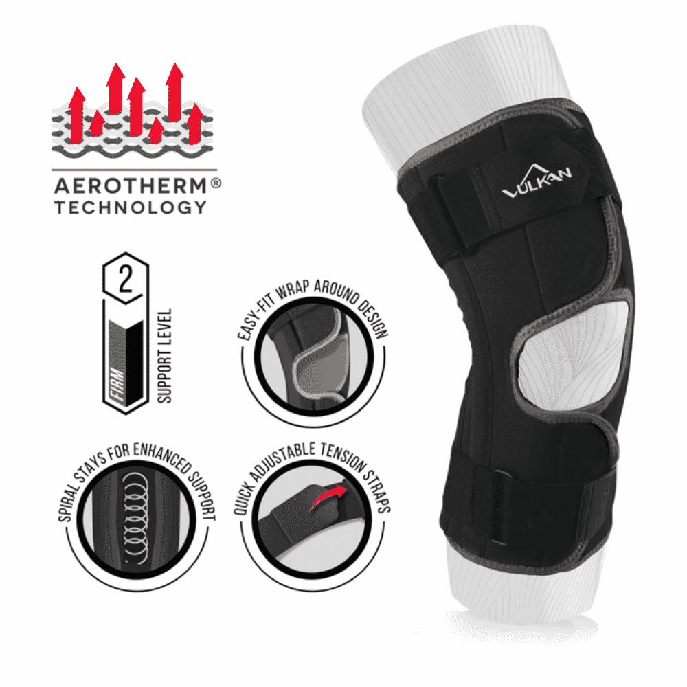 vulkan wrap around knee support features