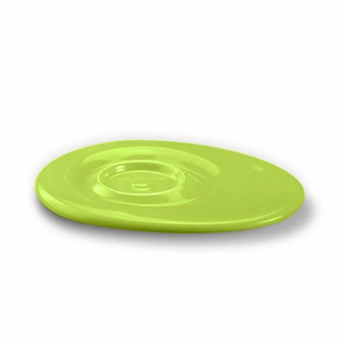 wade dignity oval saucer green