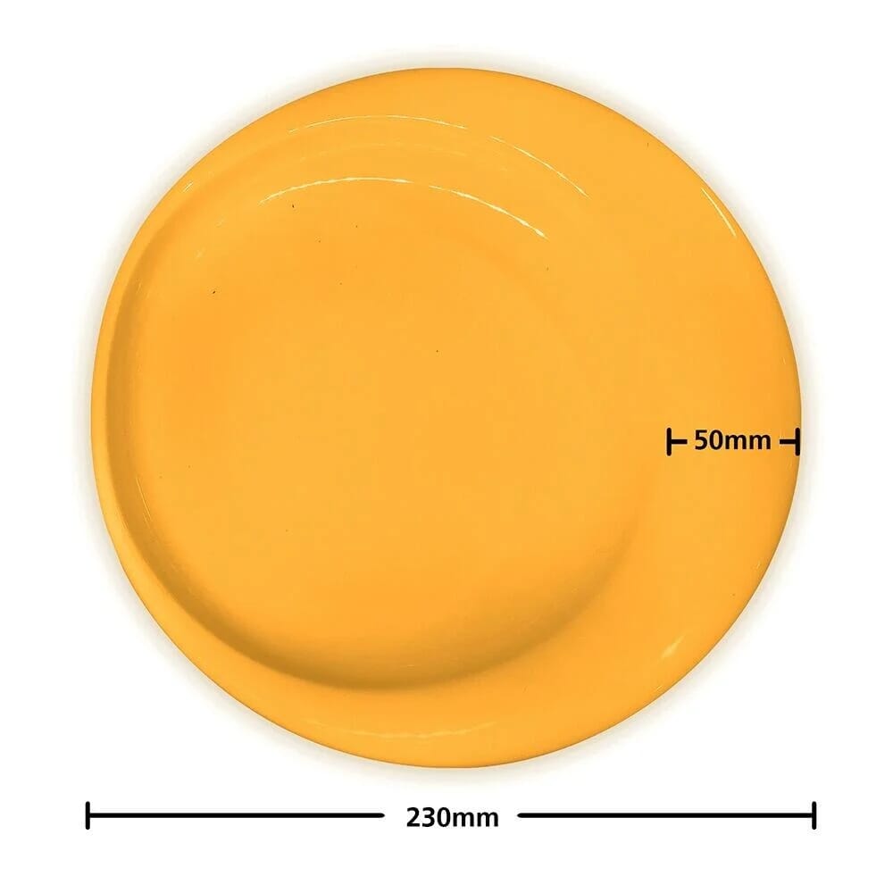 wade dignity scoop plate yellow dimensions