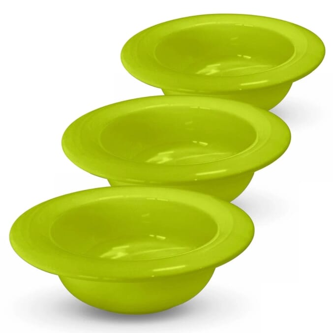 wade dignity soup bowl green pack of 3