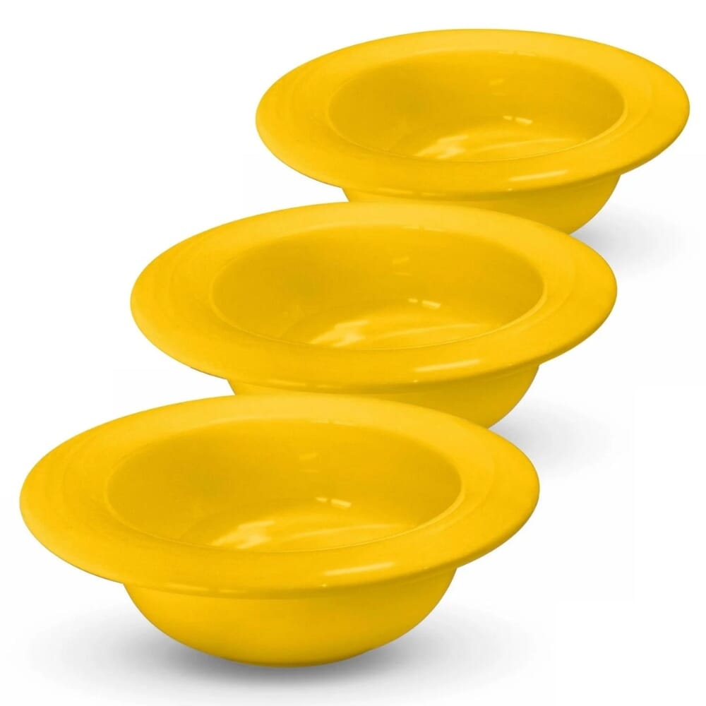 wade dignity soup bowl yellow pack of 3