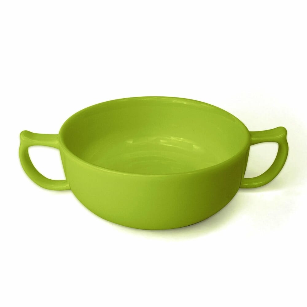 wade dignity two handled bowl green