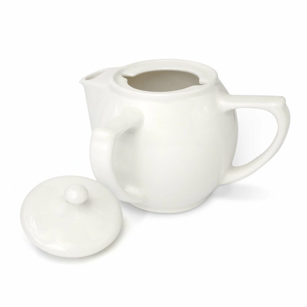 wade dignity two handled teapot white no lid
