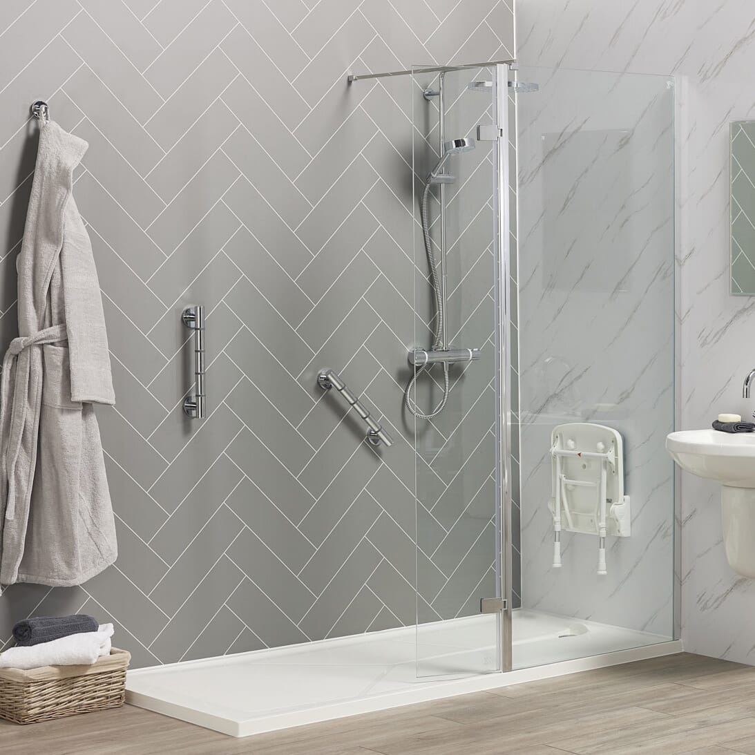 walk in shower example