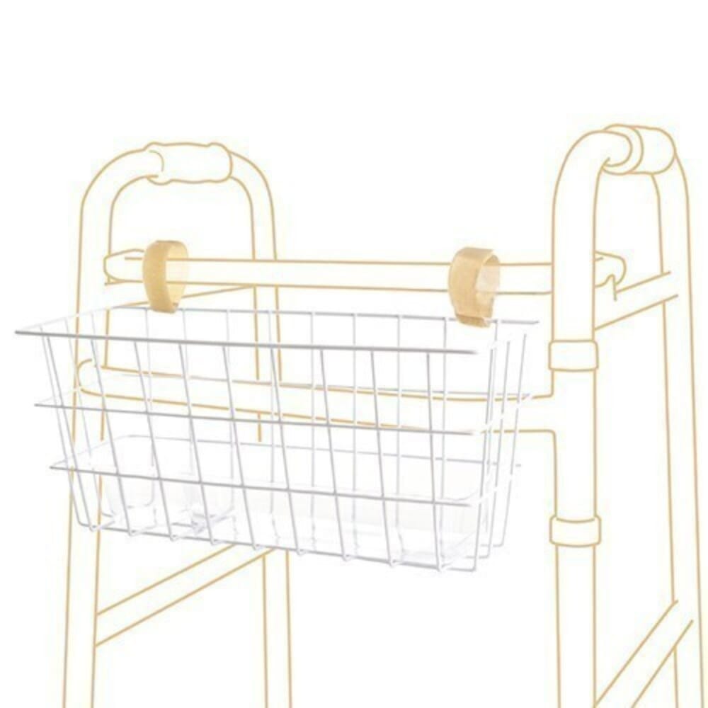 walking frame basket on walker