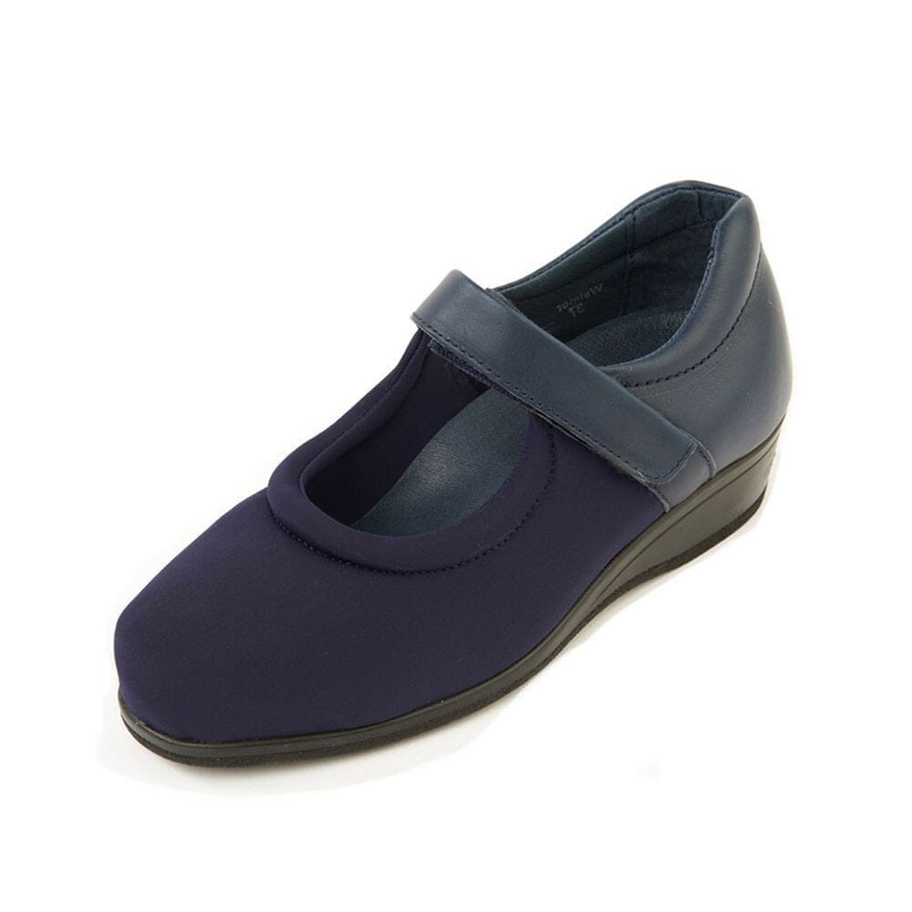 walmer ladies shoe in navy