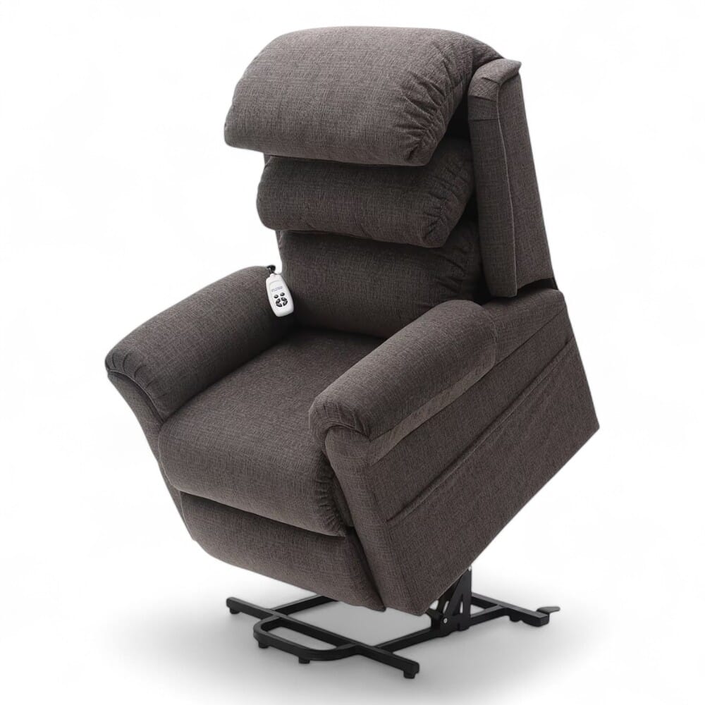 walmesley dual motor riser recliner chair mink rising