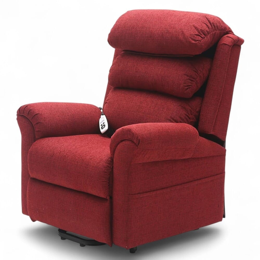 View Walmesley Dual Motor Riser Recliner Chair Red information