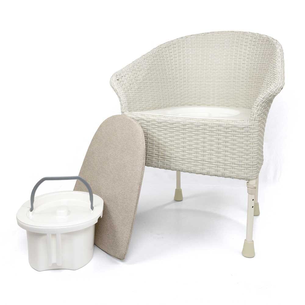 walton discreet adjustable commode all parts