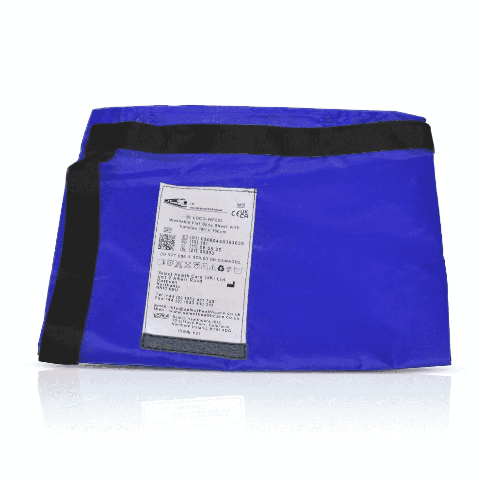 washable slide sheet with handles 100cm x 100cm