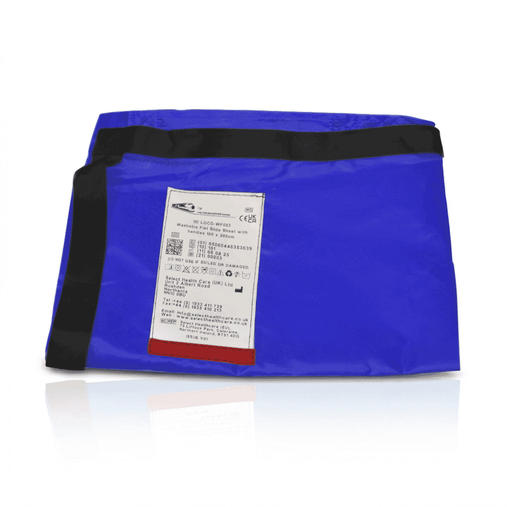 washable slide sheet with handles 100cm x 200cm