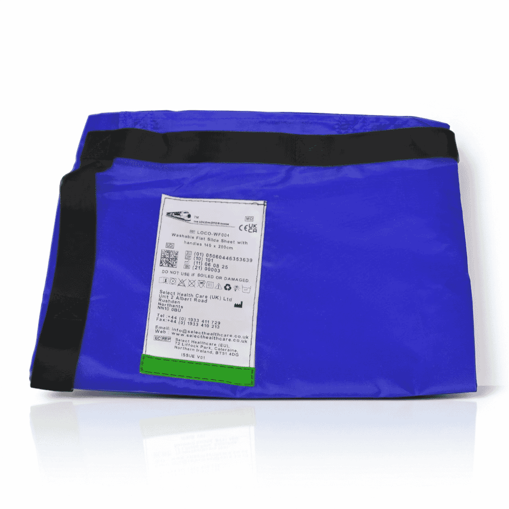 washable slide sheet with handles 140cm x 200cm