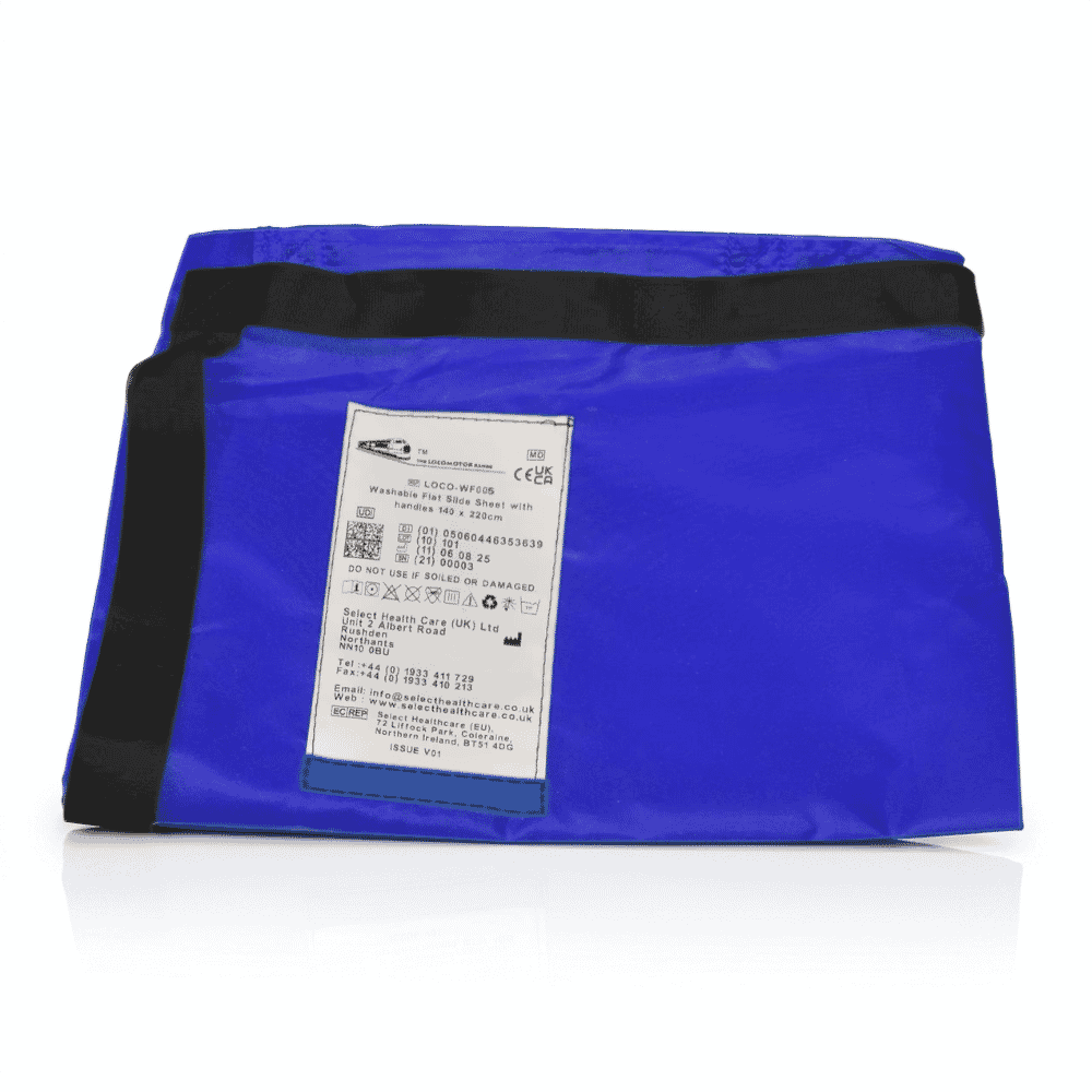 washable slide sheet with handles 140cm x 220cm