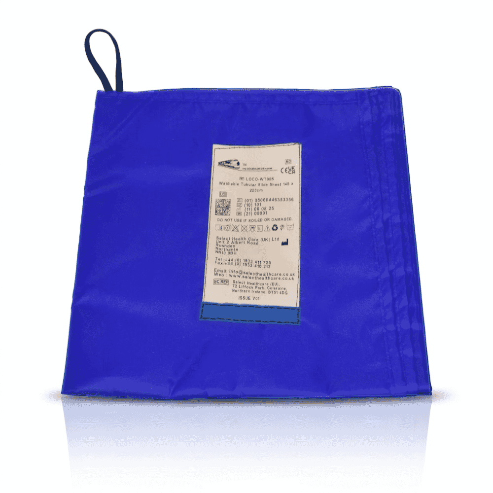 washable tubular slide sheet 140cm x 220cm