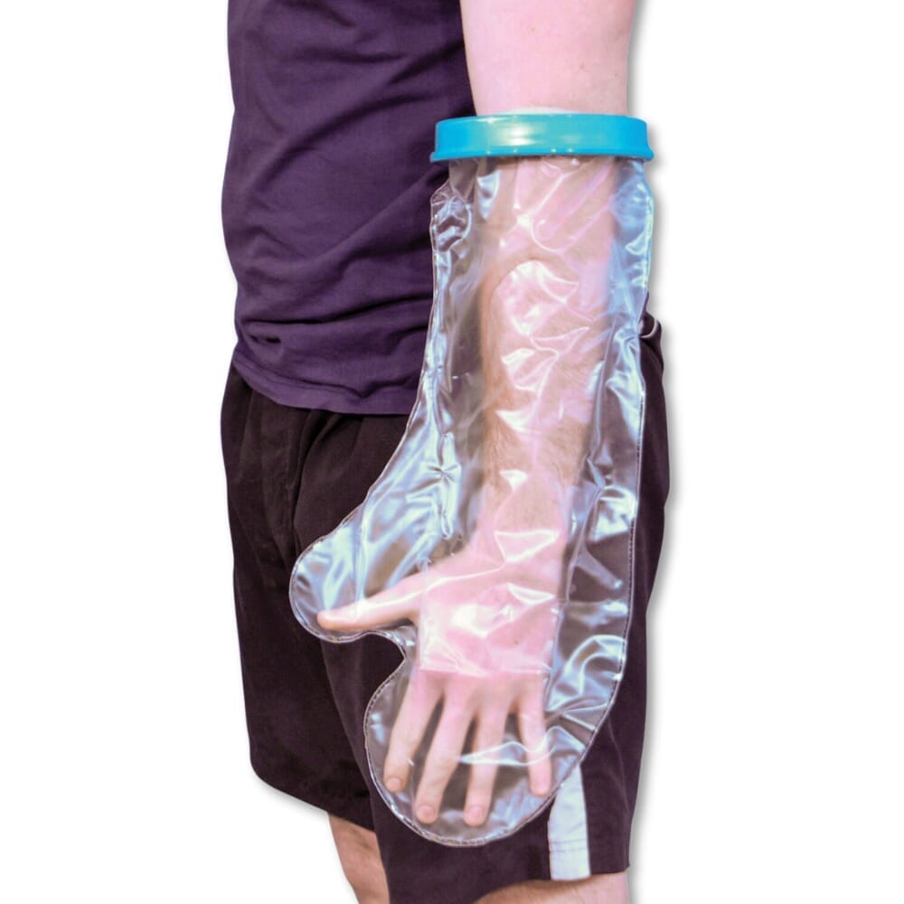 View Waterproof Cast and Bandage Protector Adult Short Arm information