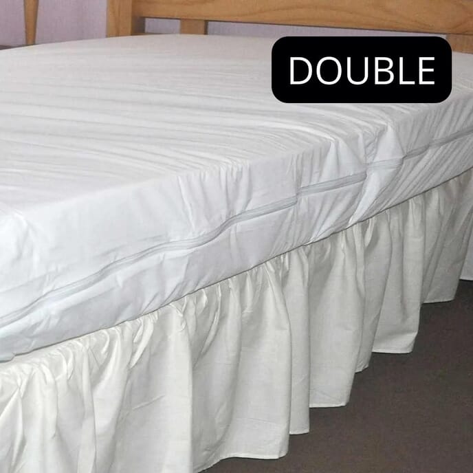 waterproof dual mattress protector double