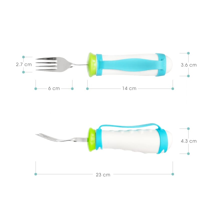 weighted bendable fork dimensions