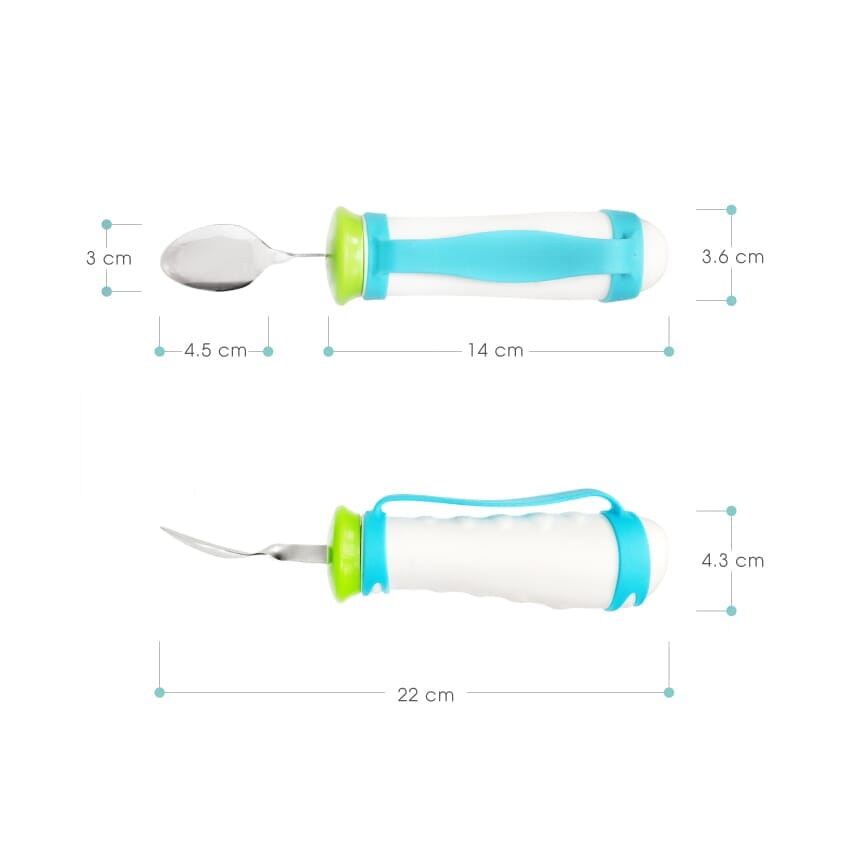 weighted bendable teaspoon dimensions