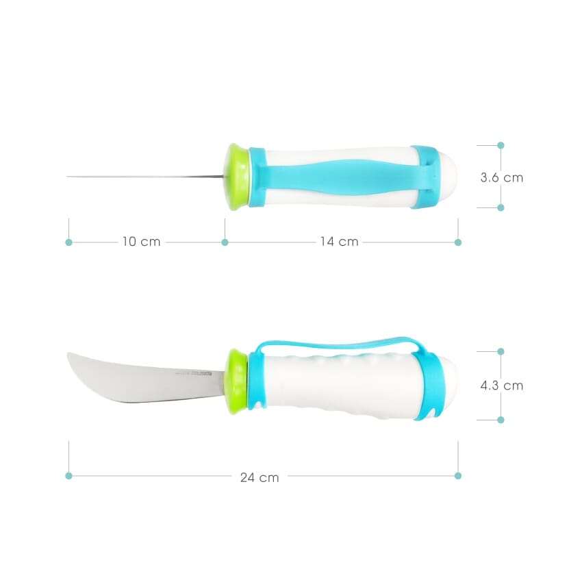 weighted rocker knife dimensions
